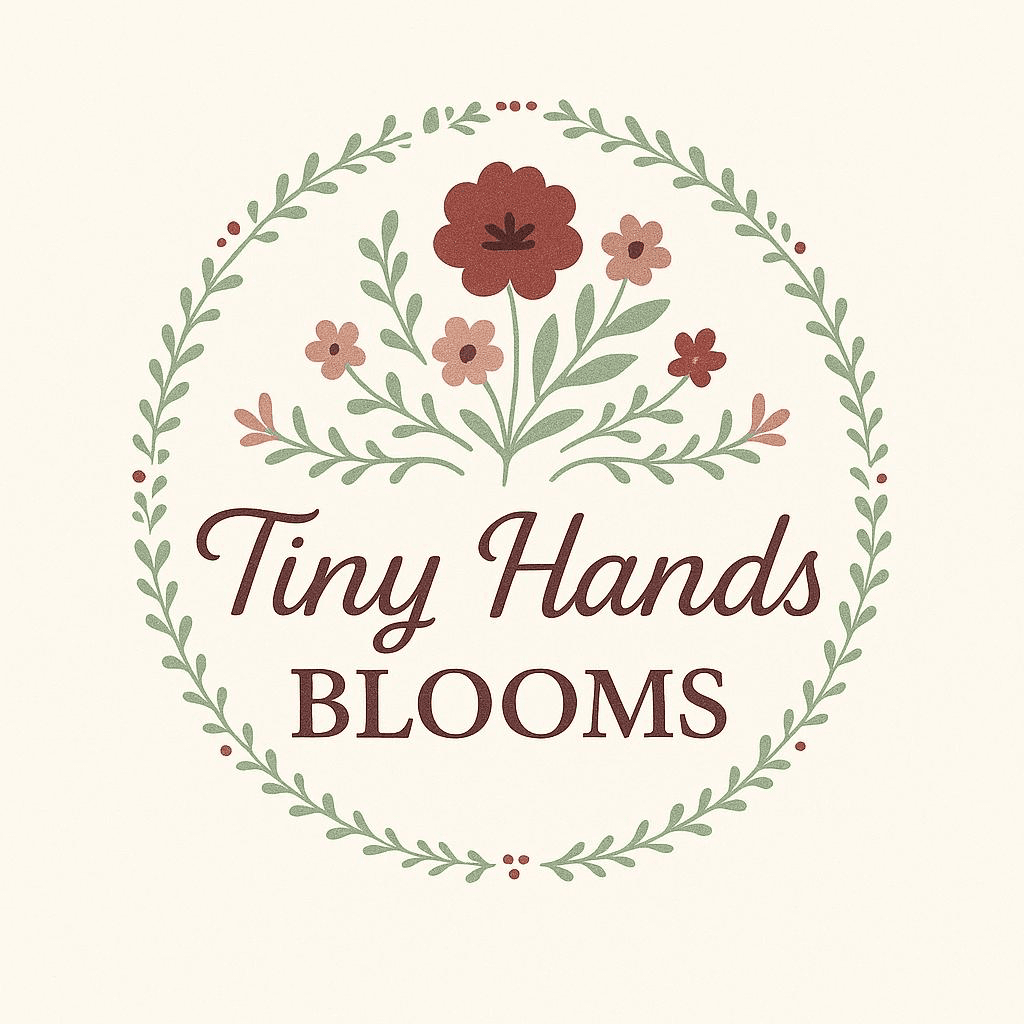 Tiny Hands Blooms logo
